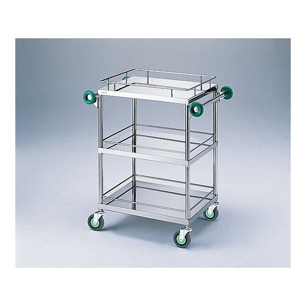 アズワン とっても静かな回診車(引出無) (3段) 750(940)×450×850mm TSE-750 1台 0-1621-12（直送品）