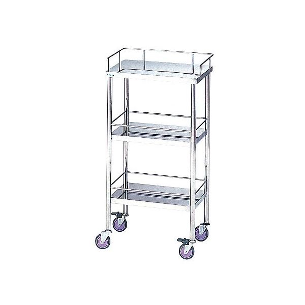 アズワン 回診車 600×400×850mm HM-600 1台 0-2694-02（直送品）