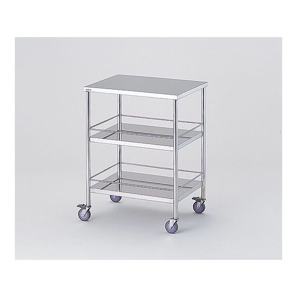 アズワン エコノミー回診車 3段 600×450×800mm KWC3 1台 0-9945-04（直送品）