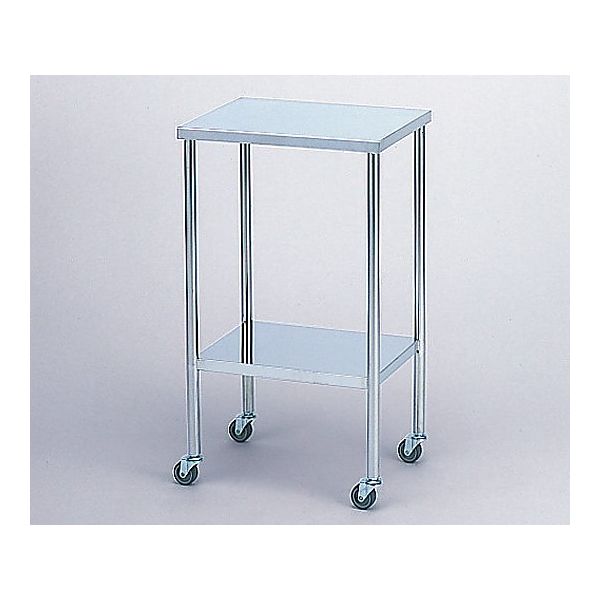 アズワン 器械卓子(処置台) 手摺り無し 450×300×750mm C-1B 1台 0-5950-02（直送品）