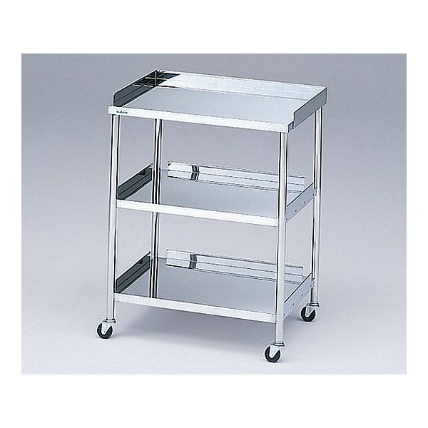 アズワン 器械卓子(枠付き) 600×450×825mm 0-1582-04 1台（直送品）