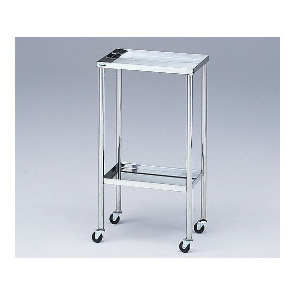 アズワン 折り上げ卓子 2段・小 450×300×825mm 0-1590-02 1台（直送品）