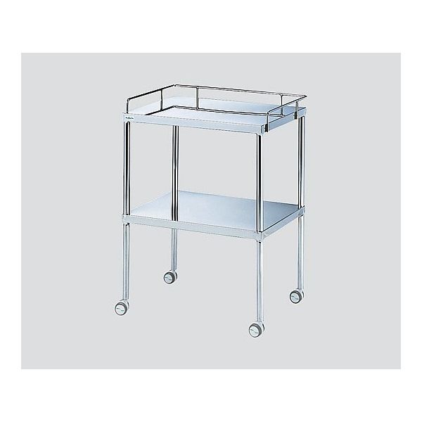 アズワン 器械卓子(三方手摺) 766×450×846mm 313B 1台 0-217-02（直送品）