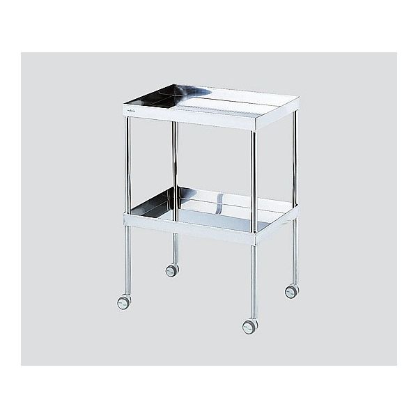 アズワン 器械卓子兼消毒盤台 750×450×846mm 317B 1台 0-217-08（直送品）