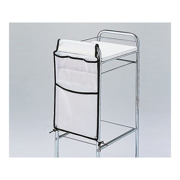 西村製作所 カラーセット台用オプション ワゴンポケット クリア 295×3×500mm 80141 1個 0-9230-01（直送品）