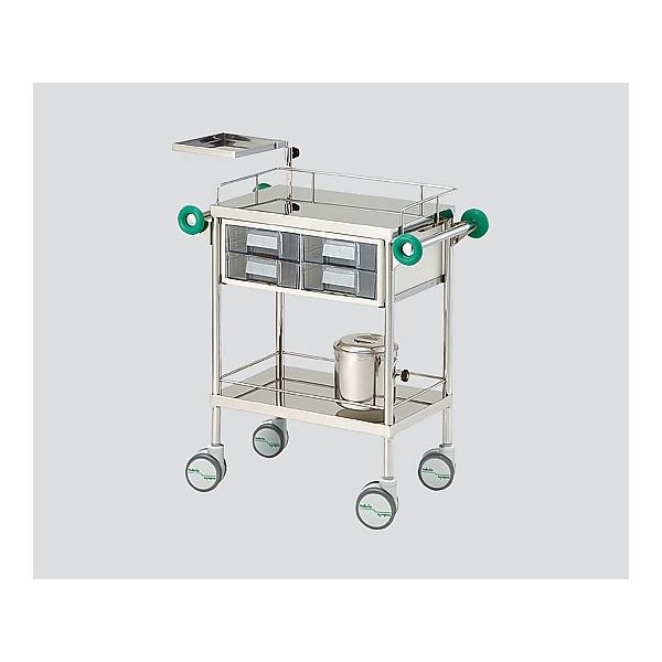 アズワン ナーシング処置車 557×350×840mm SW222 1台 0-7969-02（直送品）