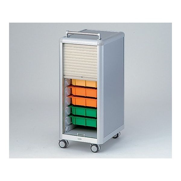 アズワン 散薬トレーカート 413×458×1000mm シャッター付 SK400S 1台 0-6103-02（直送品）