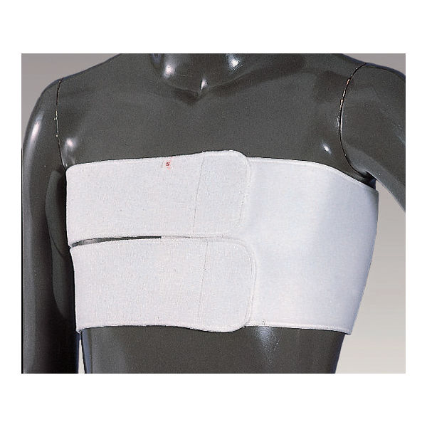 日本衛材 胸部固定帯［バストタイエース］　男性用Ｍ NE-592 1セット（2個） 0-2425-02