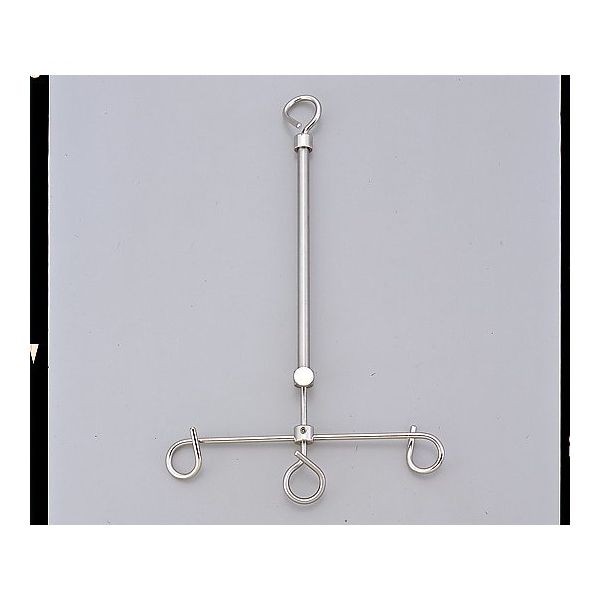 アズワン ガードル棒 伸縮型 400~615mm TP-47 1本 0-5684-18（直送品）