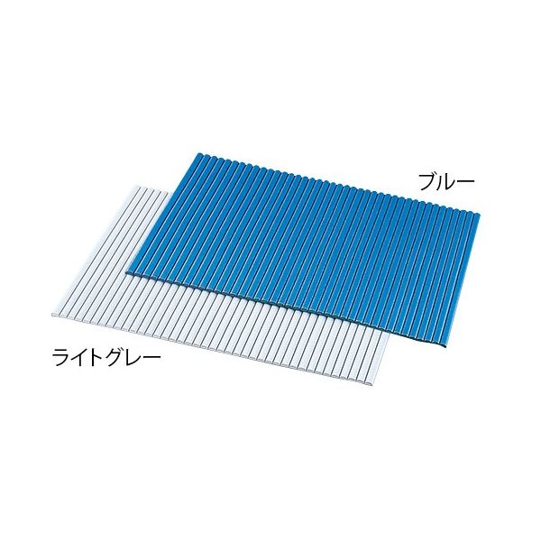 カーボーイ 波型クッション (ブルー) 8-8038-02 1セット(2個)（直送品）