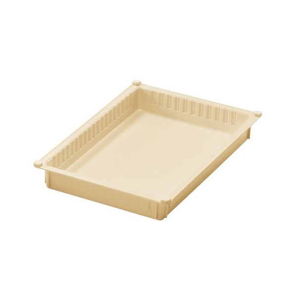 アズワン アルティアトレー(スタンダードサイズ) アイボリー 600×400×85mm NRT-75V 1個 0-5732-41（直送品）