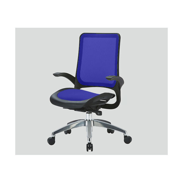 アイコ（aico） エグゼクティブ・メッシュチェア メッシュ ブルー MS-1655 （M12） BU 1脚 7-1203-01（直送品）