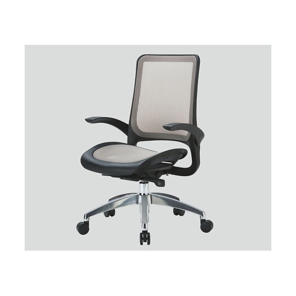 アイコ エグゼクティブ・メッシュチェア メッシュ グレー MS-1655 (M12) GR 1個(1脚) 7-1203-04（直送品）