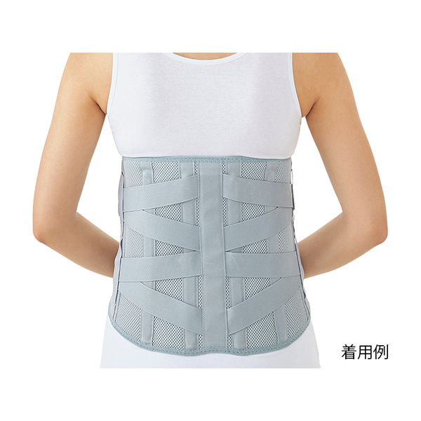 アズワン 腰痛サポーター(Dr.MED(R) 固定力スーパーハードタイプ) M DR-B033M 1個 8-5577-02（直送品）