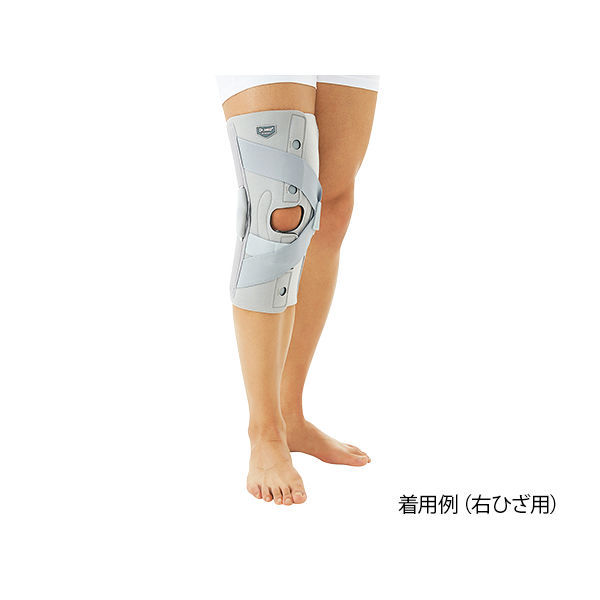 アズワン フルオープンニーステーサポーター(Dr.MED(R)) 左ひざ用 S DR-K012SL 1個 8-5581-05（直送品）