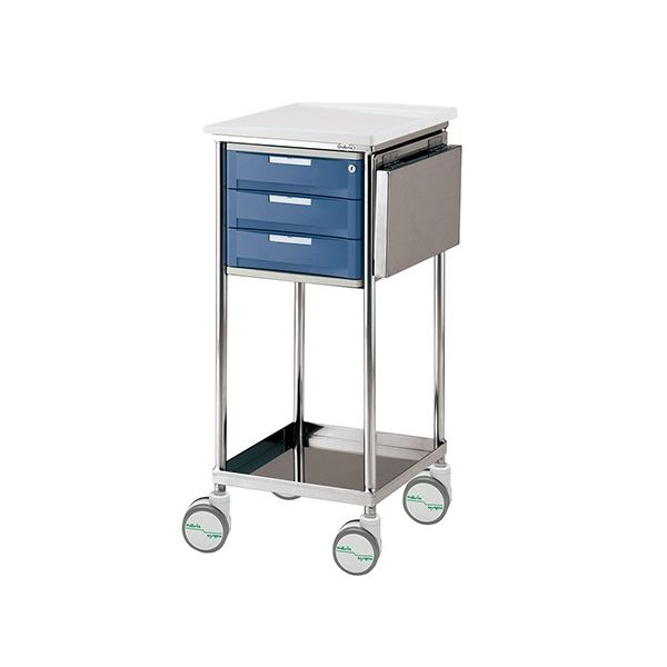 アズワン ナビスメイト・トレイワゴン 補助天板付き 8-5893-22 1個（直送品）