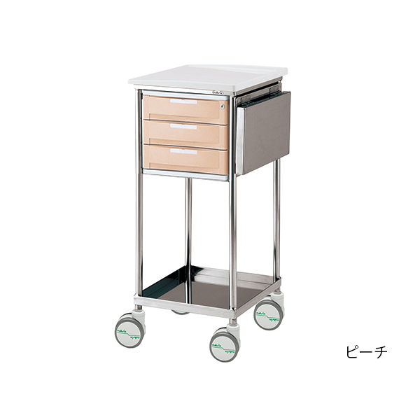 アズワン ナビスメイト・トレイワゴン 補助天板付き 8-5893-25 1個（直送品）