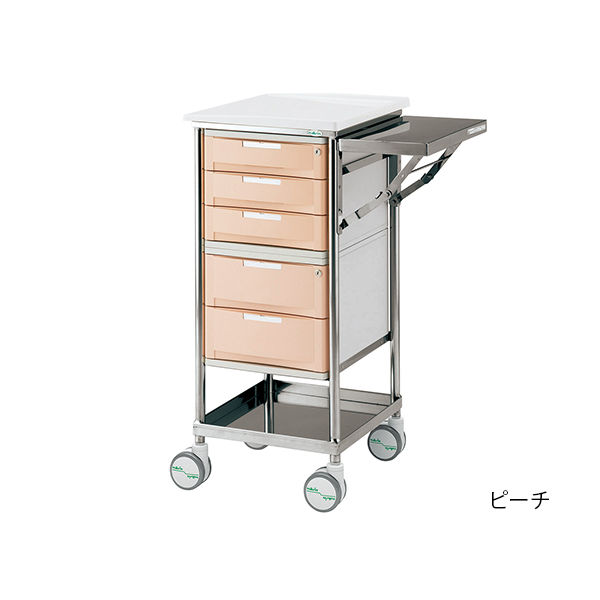 アズワン ナビスメイト・トレイワゴン 補助天板付き 8-5893-26 1個（直送品）