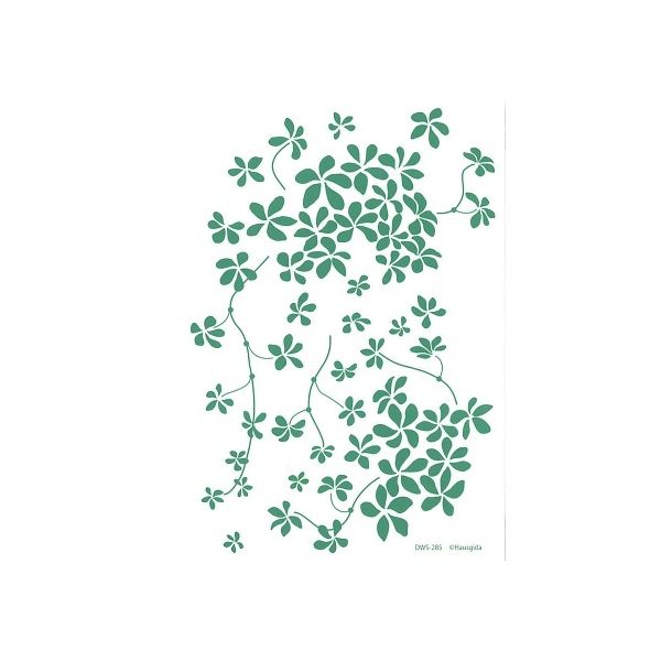 サンコーマーク工業 消臭抗菌・ウォールステッカー シュガーバイン DWS-285 1セット(3枚) 8-6429-01（直送品）