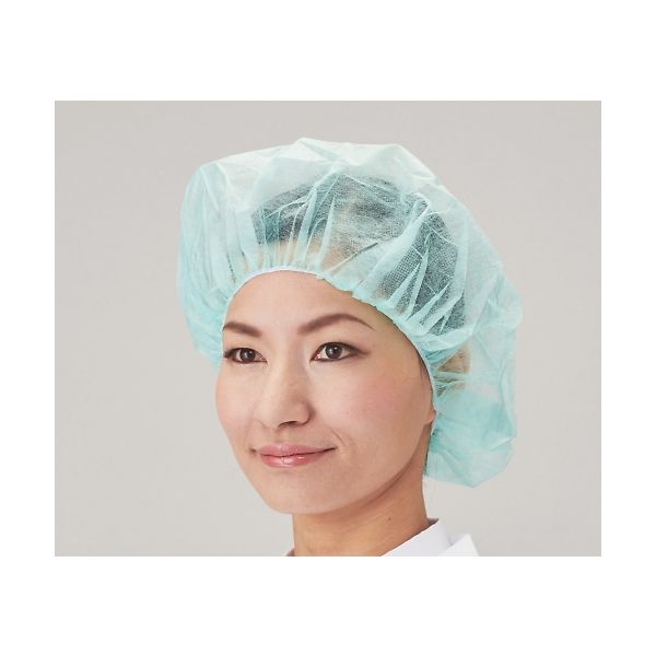 メディテックジャパン メディカルキャップ グリーン 1箱(100枚入) PP-21G 1セット(200枚:100枚×2箱)（直送品）
