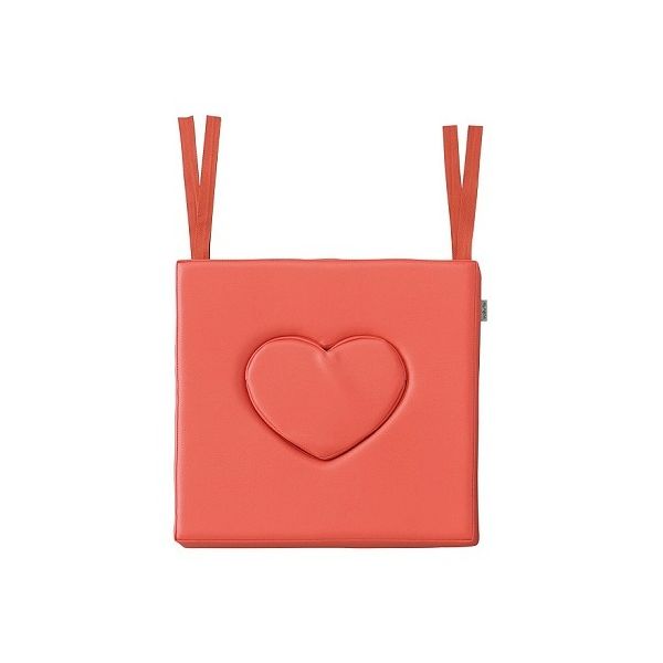 アズワン 車いすハートクッション オレンジ HEART-O 1個 8-6452-01（直送品）