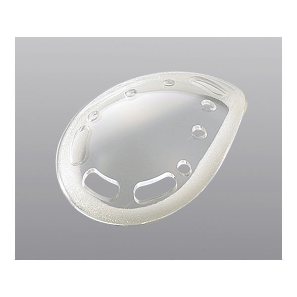 名古屋眼鏡 プラスチック透明眼帯(アイカバー) 滅菌・ひも無し・ソフトタイプ 1枚/袋×40袋入 2566926 1箱(40枚)（直送品）