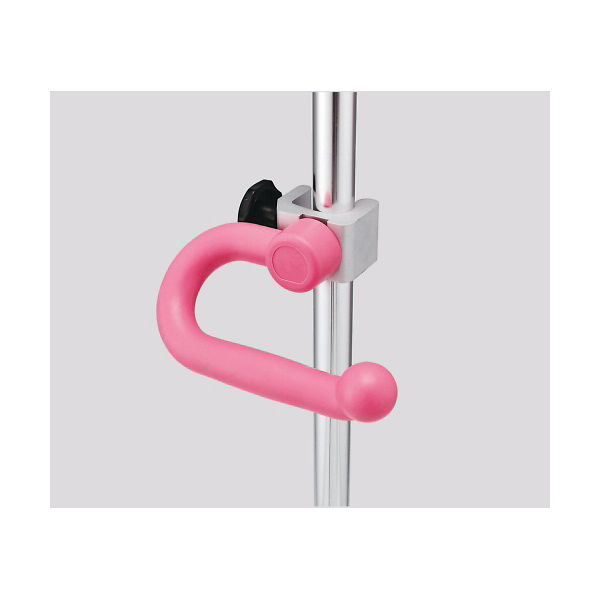 アズワン イルリガードルスタンド(ネスティングタイプ) 交換用ハンドル ピンク LHD-P 1個 8-8296-01（直送品）