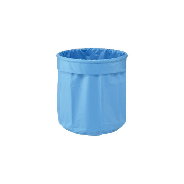 アズワン カラフルリネンカート(丸型)用 交換袋(スカイブルー) 8-8477-11 1個（直送品）