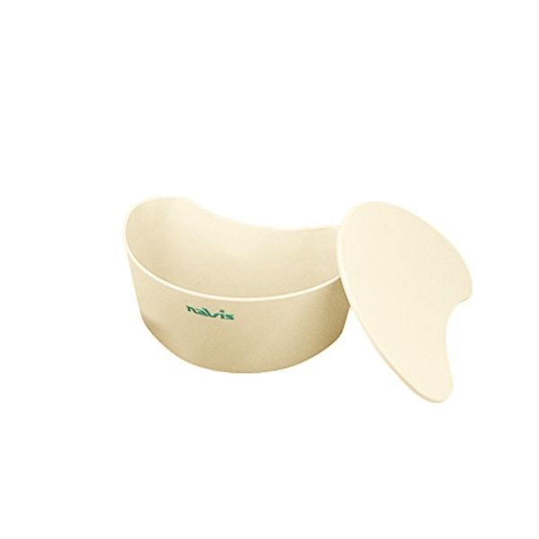 アズワン ナビキャッチ（フタ付き） クリーム 1箱（5個入） CA-C 1セット（10個：5個×2箱） 0-2227-01　　ナビスカタログ（直送品）