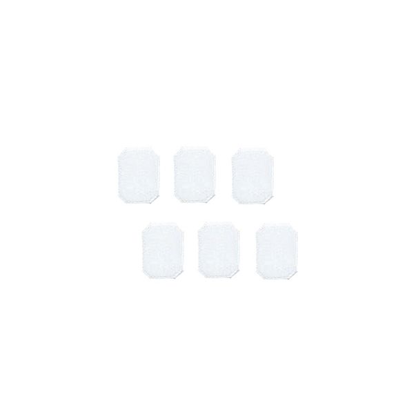 アズワン マグネットマーク(文字なし) ホワイト 6個入 0-2605-14 1セット(18枚:6枚×3組)（直送品）