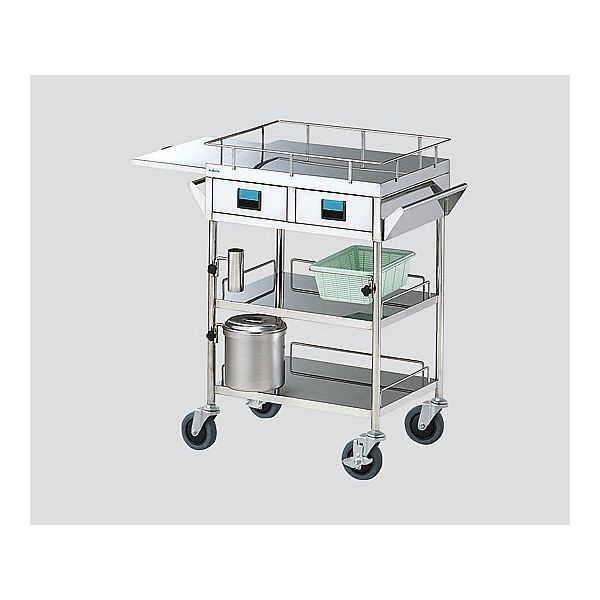 アズワン 繃帯交換車 600×450×875mm BC-1000S 1台 0-3440-11（直送品）