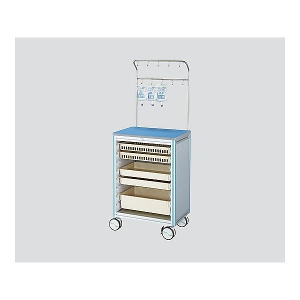 アズワン 医療ワゴン ヨーロピアンカートＩＩ 点滴処置車