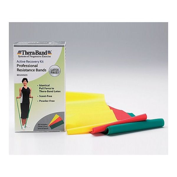 Hygenic セラバンド(R) 黄・赤・緑×各1本 8-2734-01 1組（直送品）