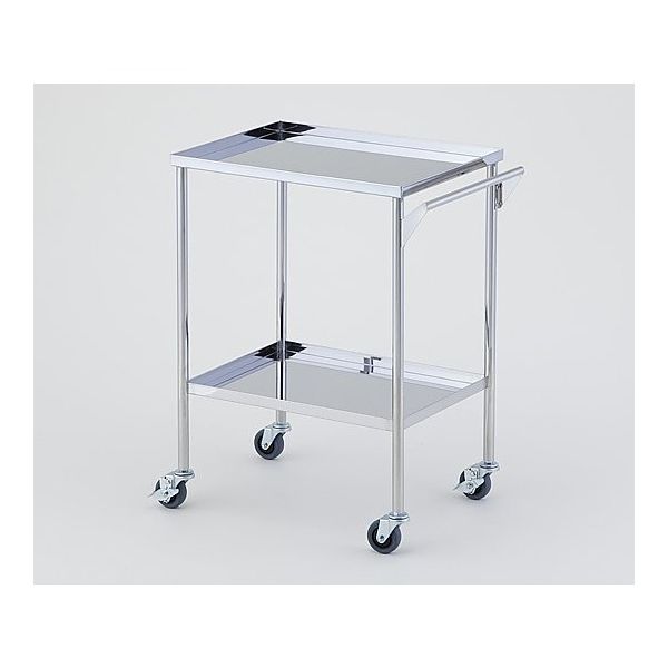 アズワン 回診車(静音) 2段 600×450×800mm KS-2V-M 1台 8-2278-02（直送品）