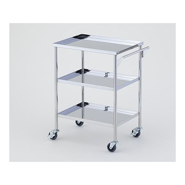 アズワン 回診車(静音) 3段 600×450×800mm KS-3V-M 1台 8-2278-04（直送品）