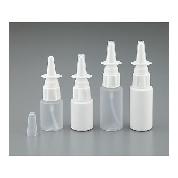 金鵄製作所 ミストボトル鼻用 20mL 本体色:半透明 噴霧 点鼻容器 未滅菌 100本入 KT110-001 1箱（100個） 8-3326-15（直送品）
