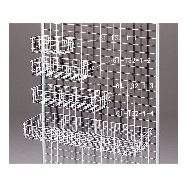 アズワン 網カゴ 840×300×100mm 61-132-1-4 1個 8-5257-17（直送品）