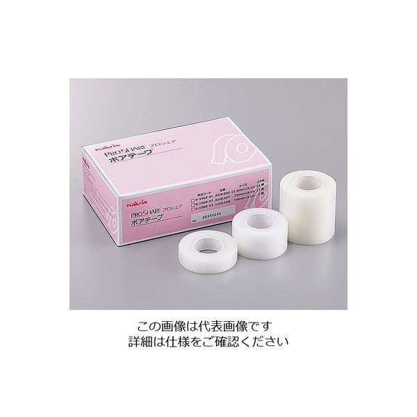 アズワン プロシェアポアテープ 25mm×9.1m 12巻入 ASHL607 1セット(36巻:12巻×3箱) 8-5968-02（直送品）