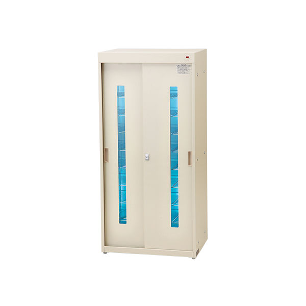 大信工業 殺菌灯付きスリッパロッカー 650×450×1365mm DM-HS 1台 8-5823-01（直送品）