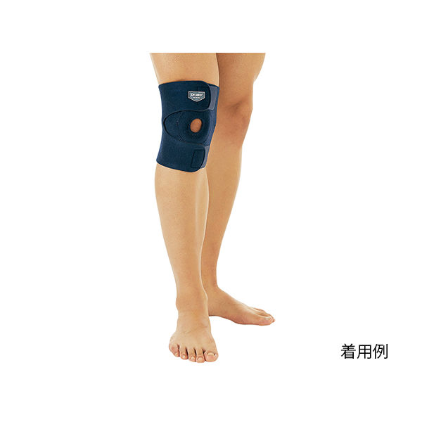 アズワン フルオープンニーサポーター(Dr.MED(R)) DR-K006 1セット(2個) 8-5578-01（直送品）