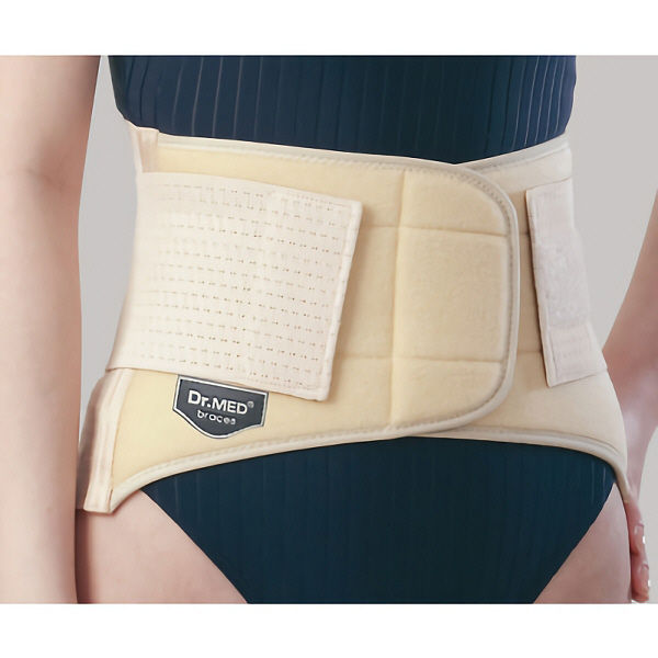 アズワン 腰用サポーター(Dr.MED(R) 固定力スーパーハードタイプ) XL DR-B007XL 1個 8-9992-04（直送品）