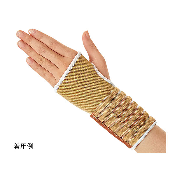 アズワン リストサポーター(Dr.MED(R)) 14.5~15.5 DR-W008S 1セット(5個) 7-1052-01（直送品）