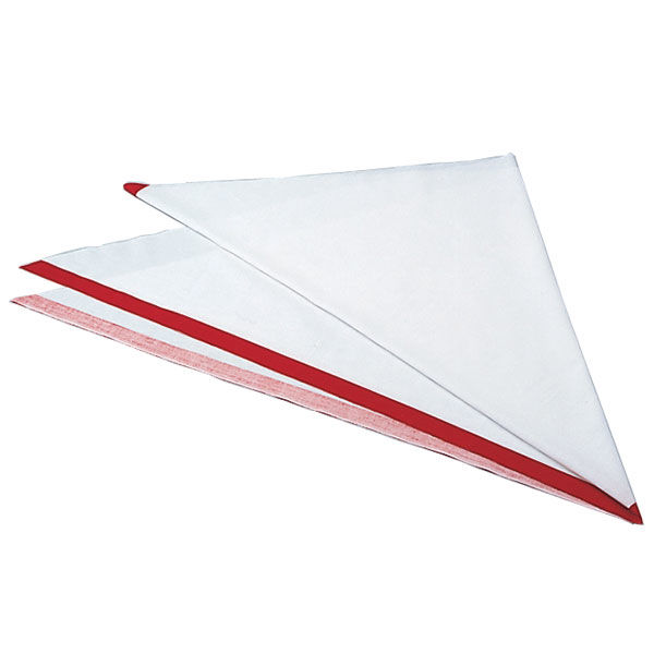 イワツキ 訓練用三角巾（赤線入） 004-040025 1箱（12枚入） 07-3660-01　　マツヨシカタログ（直送品）