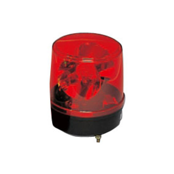 つくし工房　回転灯　赤色　AC100V　6250-R　（直送品）
