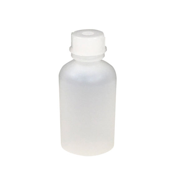 コクゴ PE細口瓶 白 50ml 101-5820202 1セット(100個:1個×100本)（直送品）