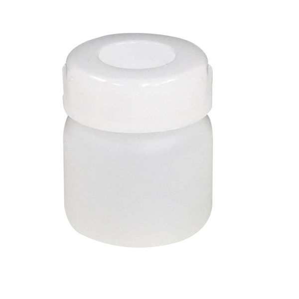 コクゴ PE広口瓶 白 50ml 101-5840202 1セット(100個:1個×100本)（直送品）