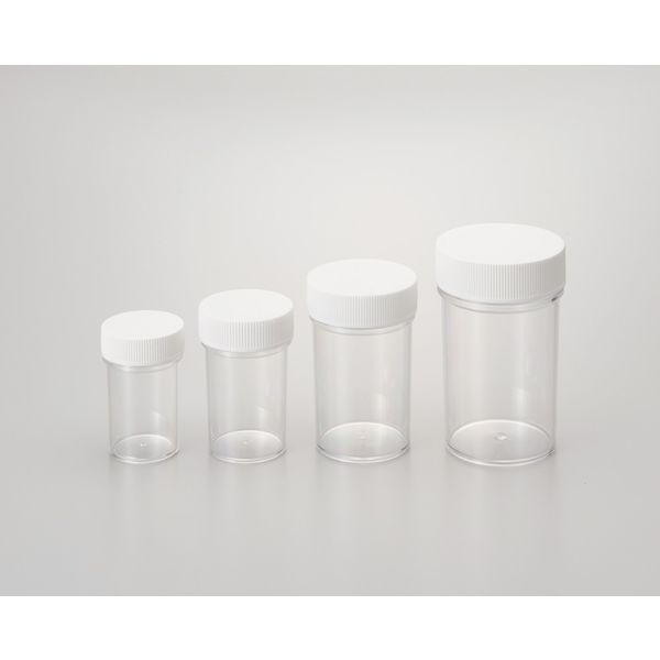 コクゴ スチロール棒瓶 透明 SN-140 140ml 101-59401 1セット（15個：1個×15本）（直送品）
