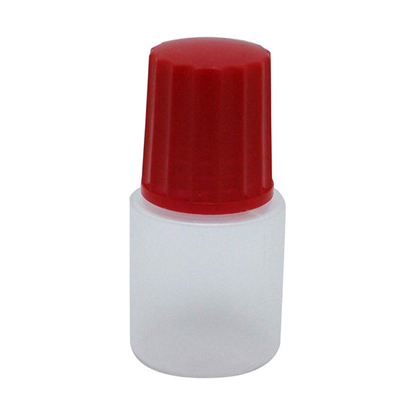 エムアイケミカル 点眼容器ノーベル5号（未滅菌） 原色白/赤 87250305 1セット（200本:100本入×2袋） 08-3030-06-05（直送品）
