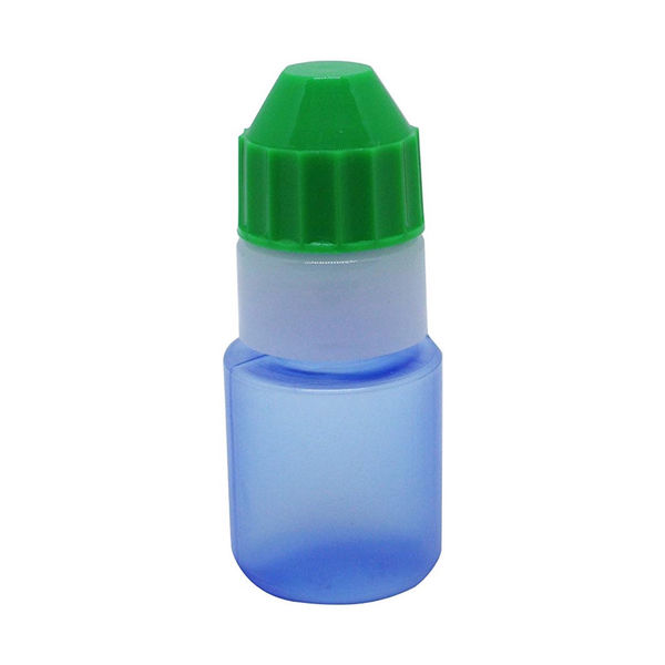 エムアイケミカル 点眼容器フレッシュ1号（未滅菌） コバルト/緑 4611 1セット（400本:100本入×4袋） 08-3025-01-12（直送品）