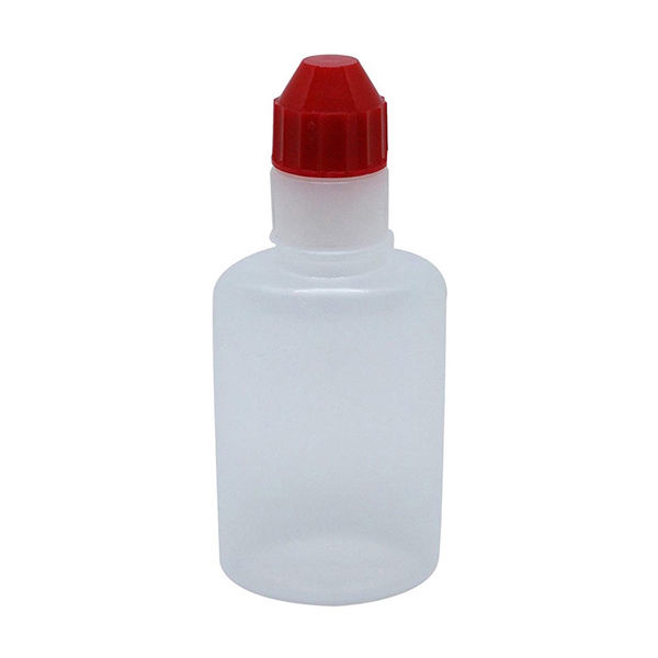 エムアイケミカル 点眼容器フレッシュ（未滅菌） 原色白/赤 4661 1セット（200本:100本入×2袋） 08-3025-09-05（直送品）